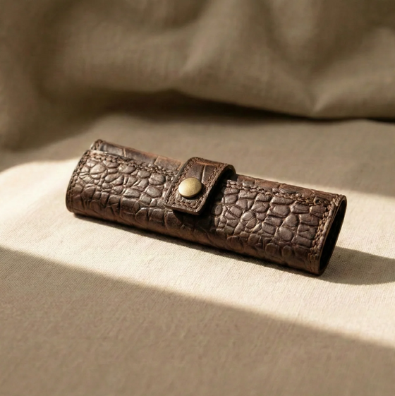 SUPÉRIEUR | Donker Bruin Croco