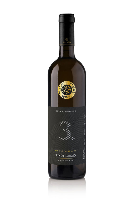 'Seven Numbers''3' Pinot Grigio - Winnaar Global Pinot Grigio Masters!!